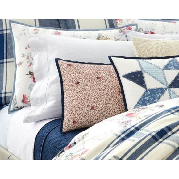 Ralph Lauren Other - Ralph Lauren Addison Maye Stover Pillow Floral Blue Size 20x20 NEW